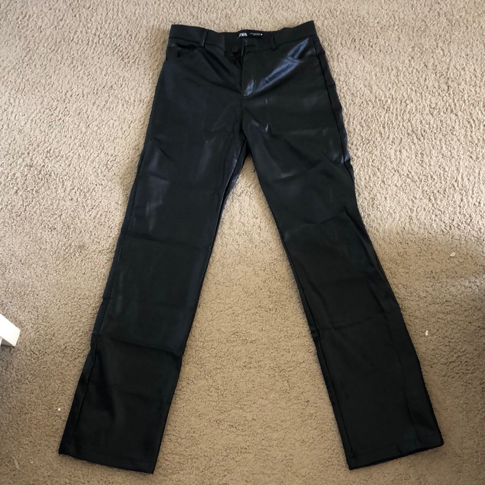 Zara Leather Pants